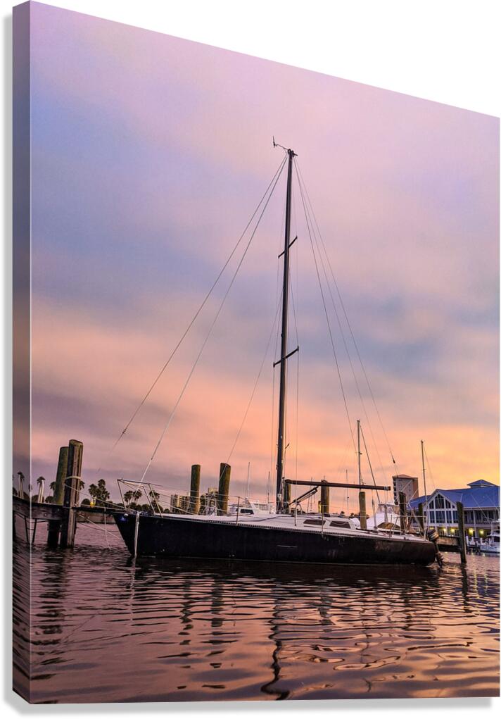 Sail Boat Canvas Print