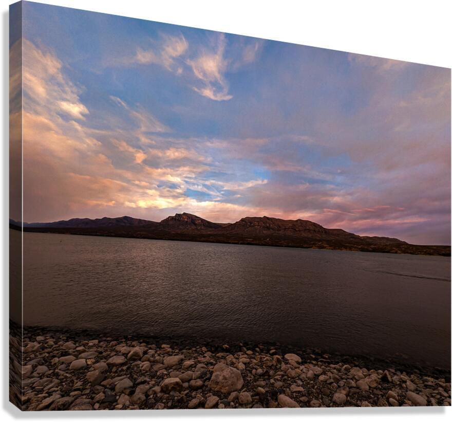 Caballo Lake Canvas Print