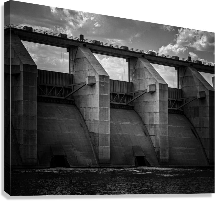 Dam Canvas Print
