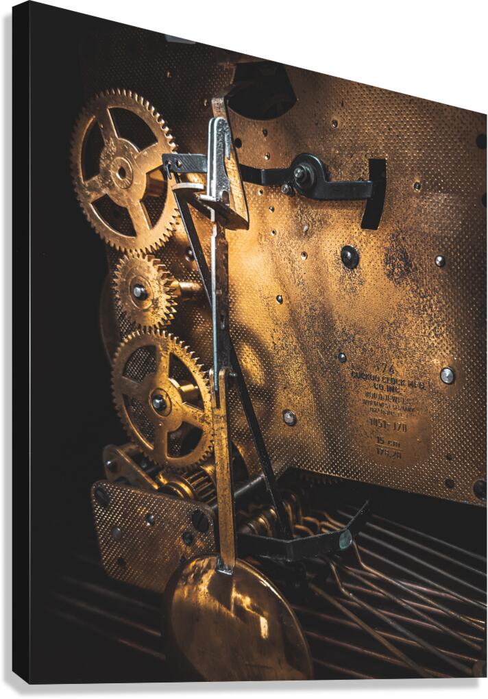 Clock Canvas Print