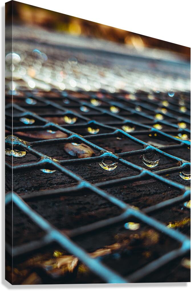 Metal Drip Canvas Print