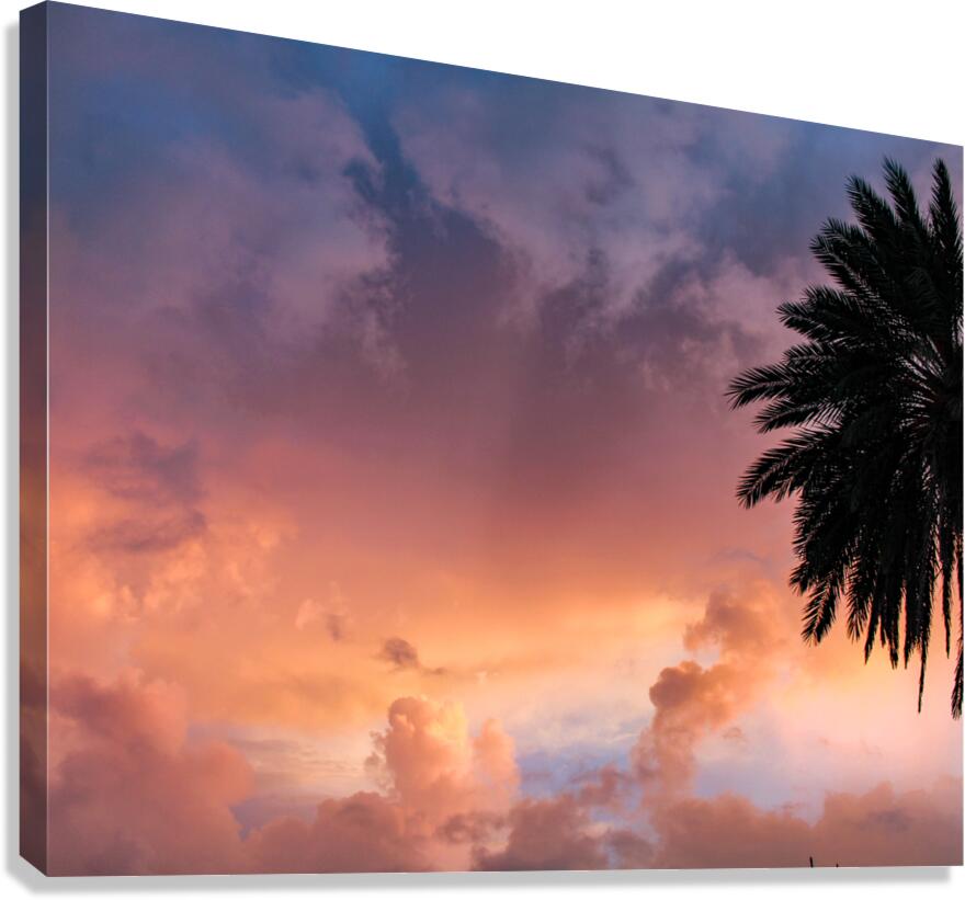 Daytona Beach Sunset Canvas Print