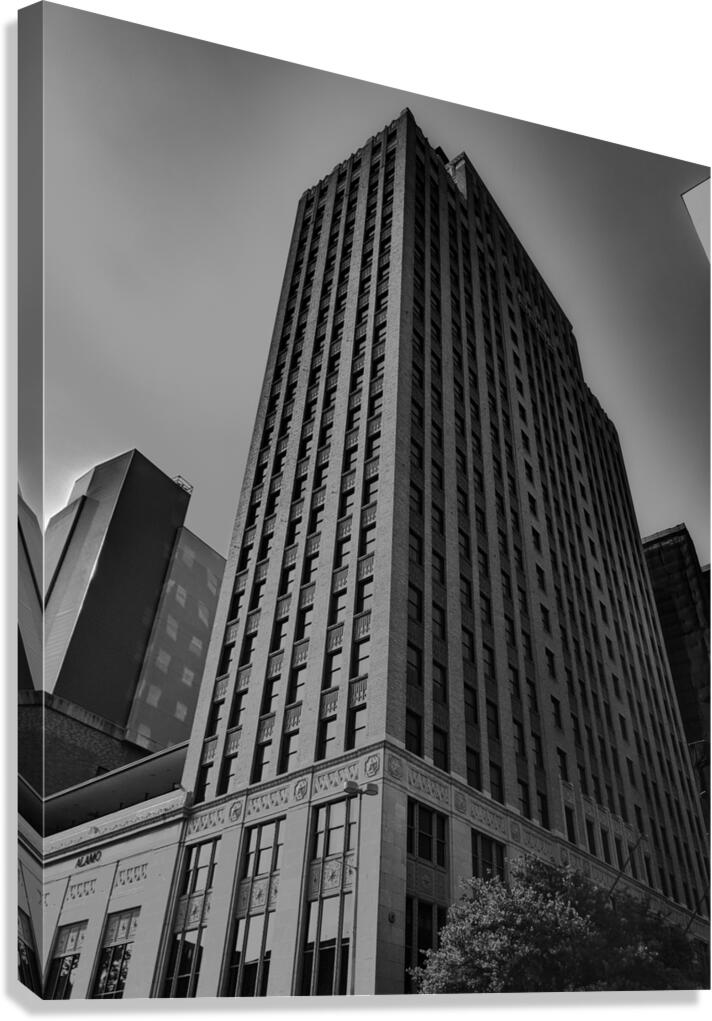 Building Canvas Print