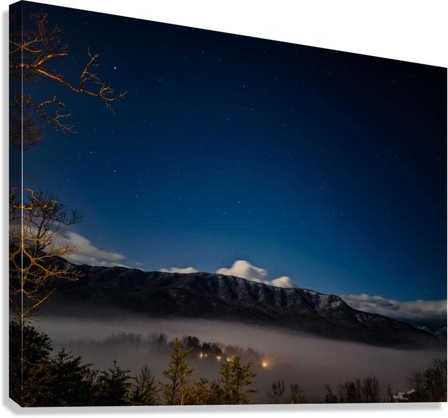 Tennessee at night Canvas Print