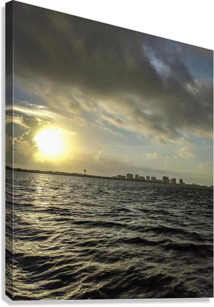 Intercostal Sunrise Canvas Print