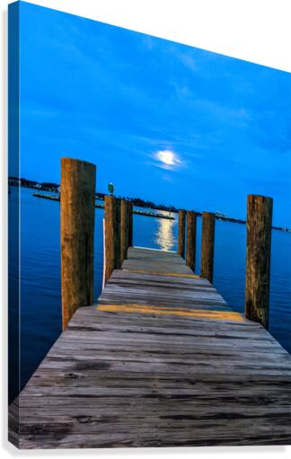 Dock Canvas Print