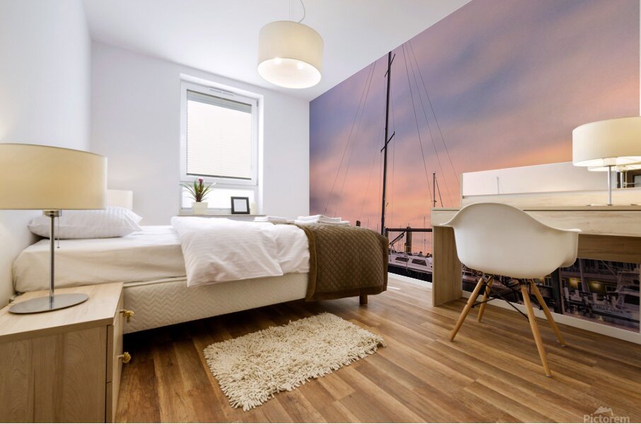 Sail Boat Mural print