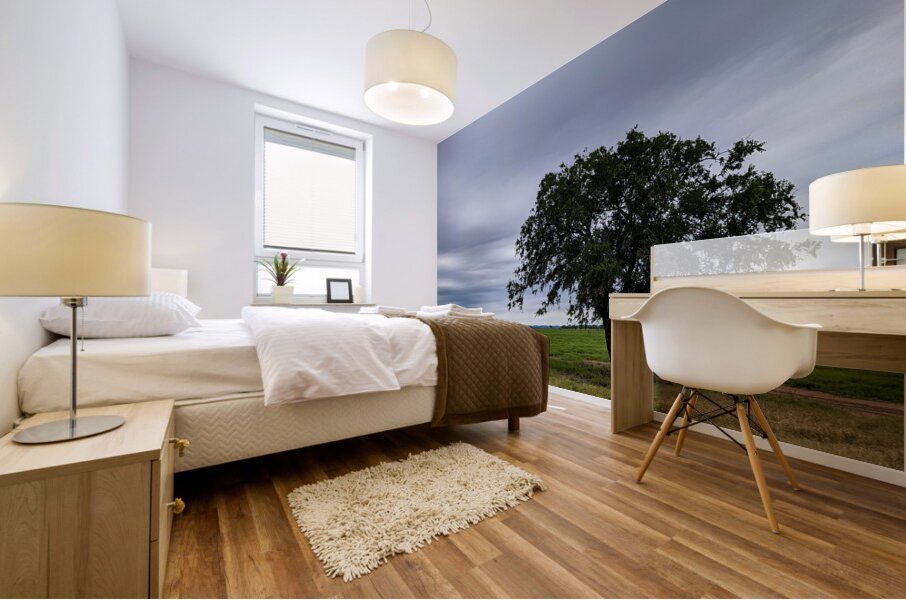 Lone Tree Mural print