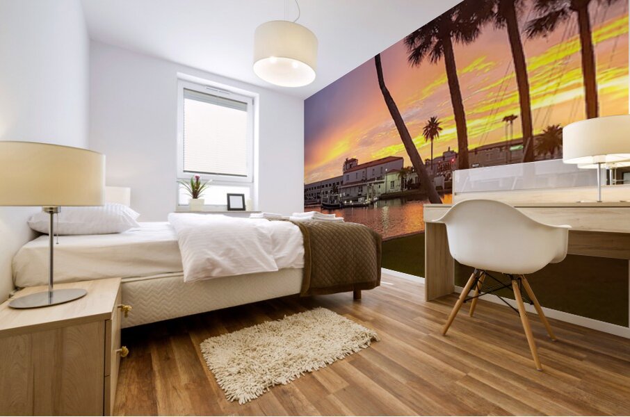 Panoramic Sunset Mural print
