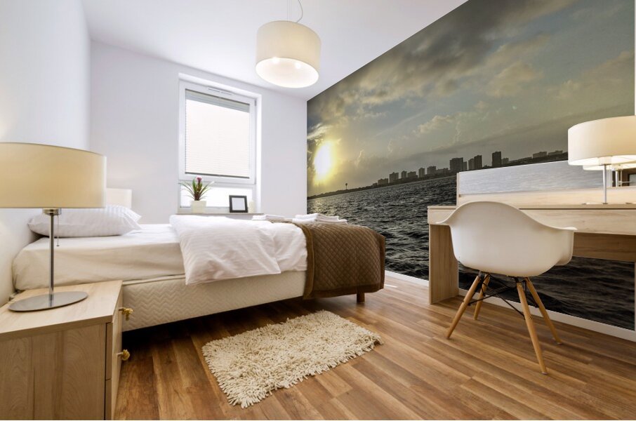 Intercostal Sunrise Mural print