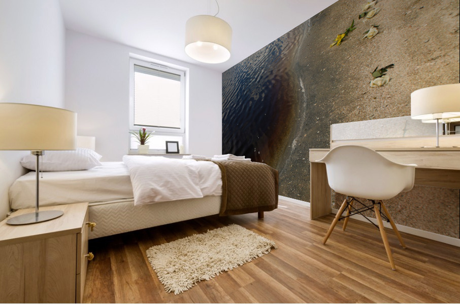 floral river Mural print