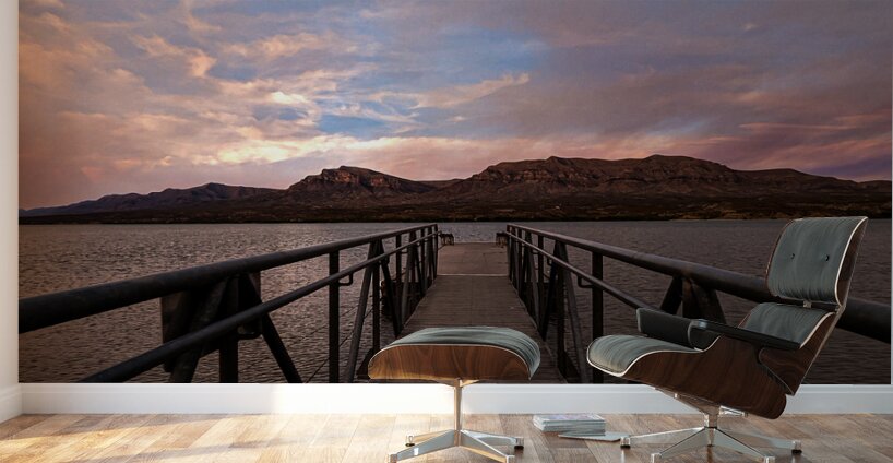 Caballo Lake Dock Wall Murals