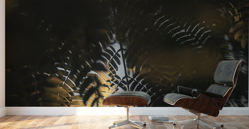 Light Fern Wall Murals
