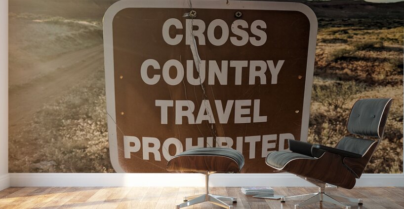 Cross country Wall Murals