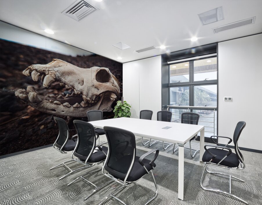 Skull Wall Printing