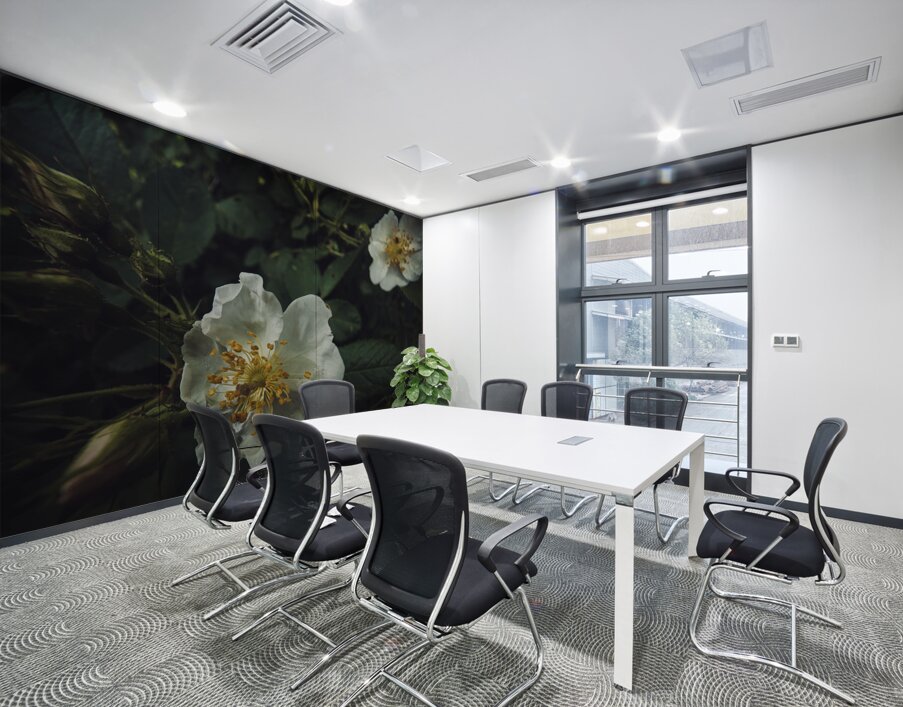 Flower Wall Printing