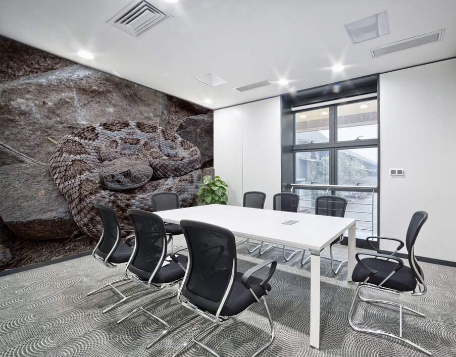 Rattle Snake Wall Printing