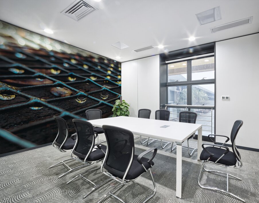 Metal Drip Wall Printing