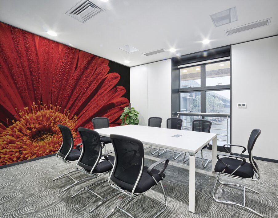 Flower Wall Printing