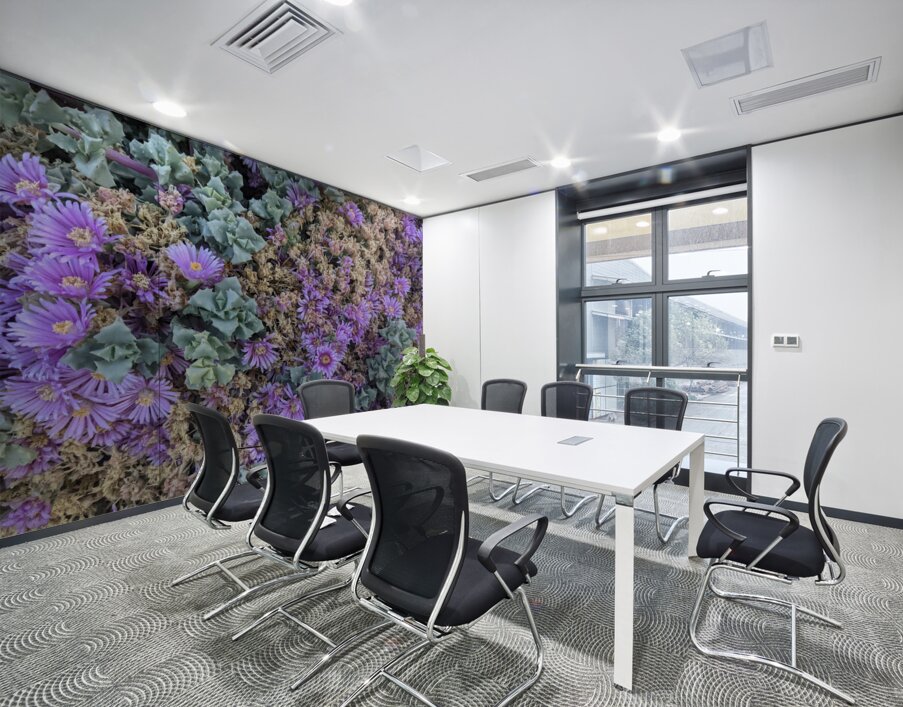 Pastel Plants Wall Printing