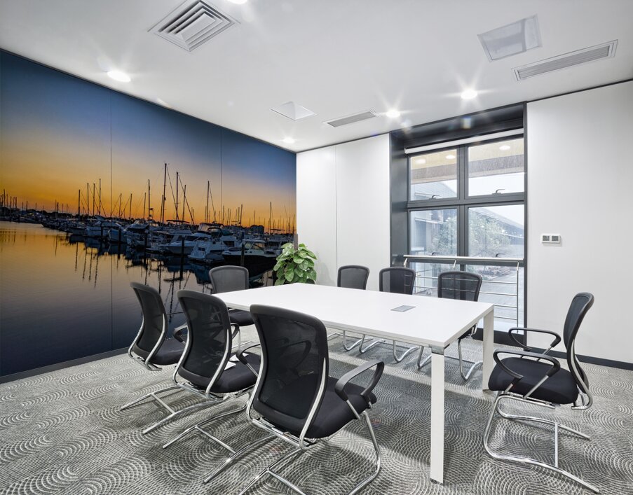 Marina Sunrise Wall Printing