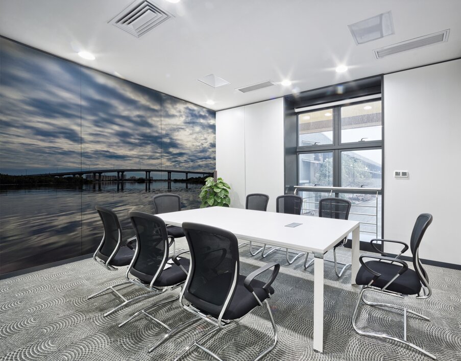 reflection bridge Wall Printing