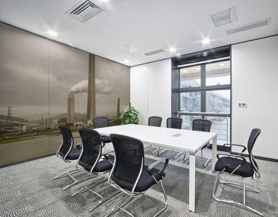 Industrial Beauty Wall Printing