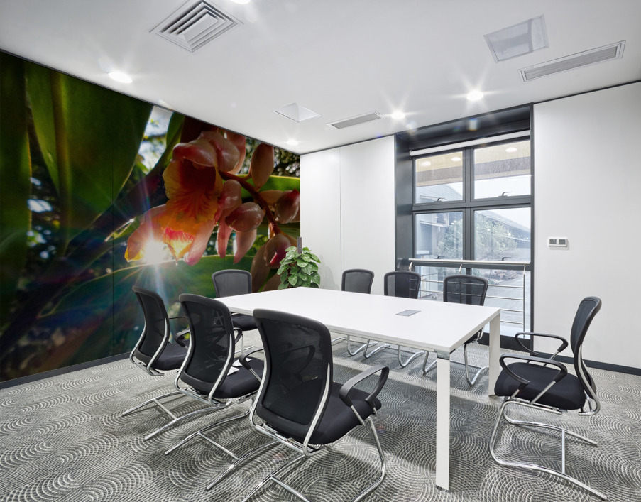 MORNING FLOWER Wall Printing