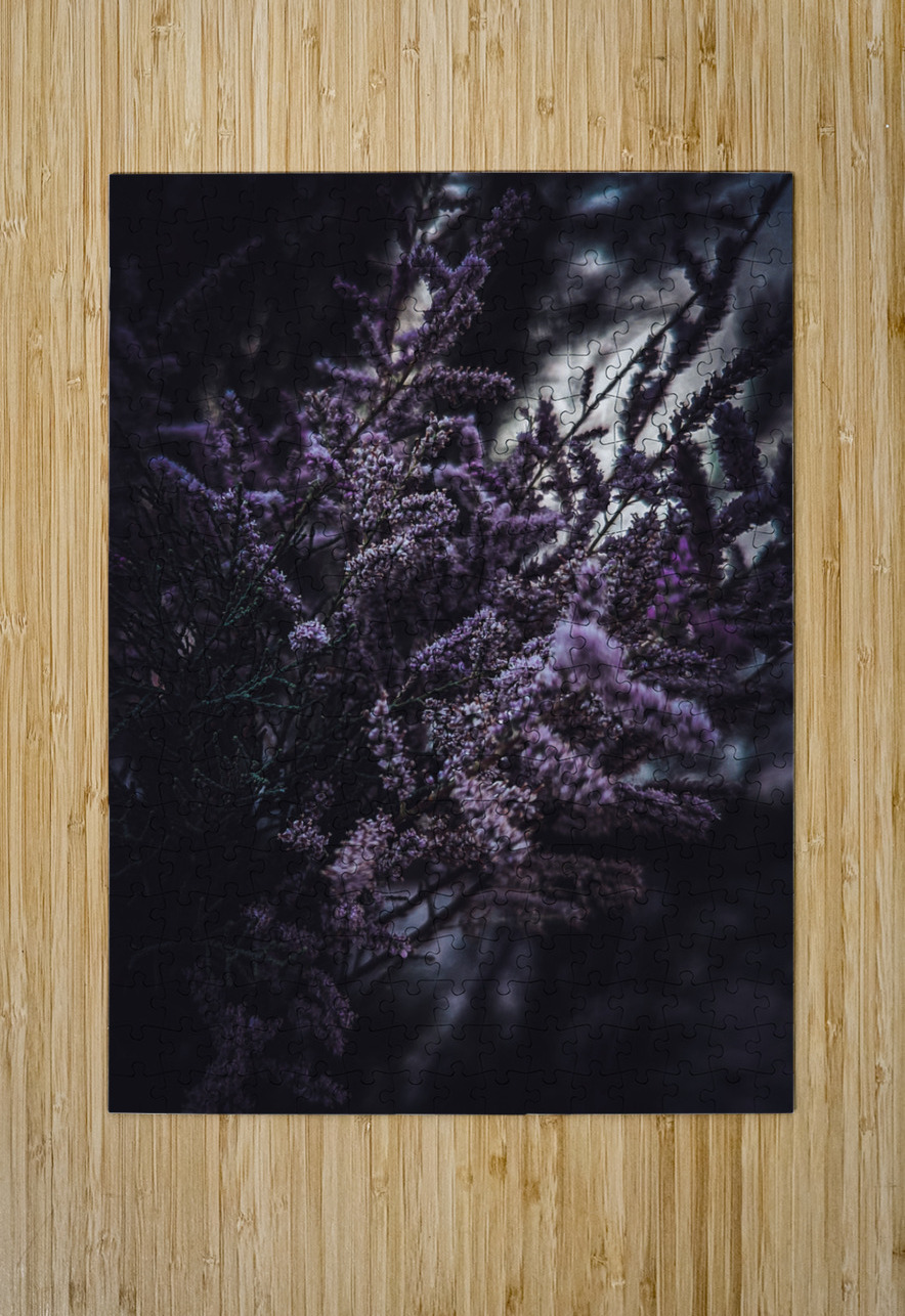 Purple Flowers LNC PHOTOGRAPHY Puzzle printing