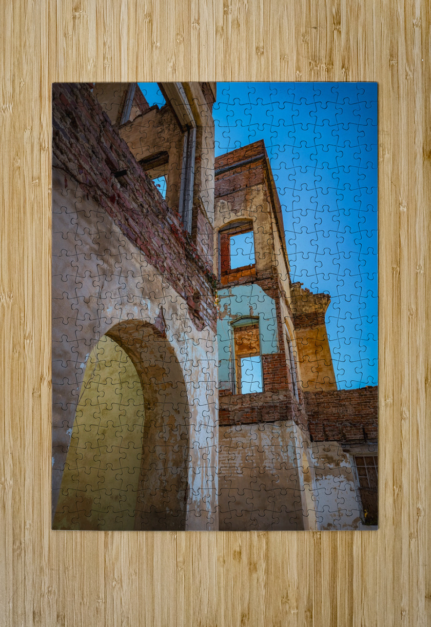 Abandoned Church Walls LNC PHOTOGRAPHY Puzzle printing