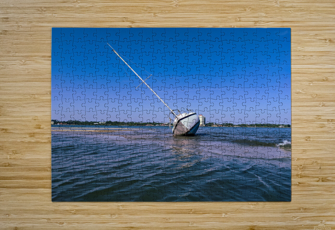 sinking boat LNC PHOTOGRAPHY Puzzle printing