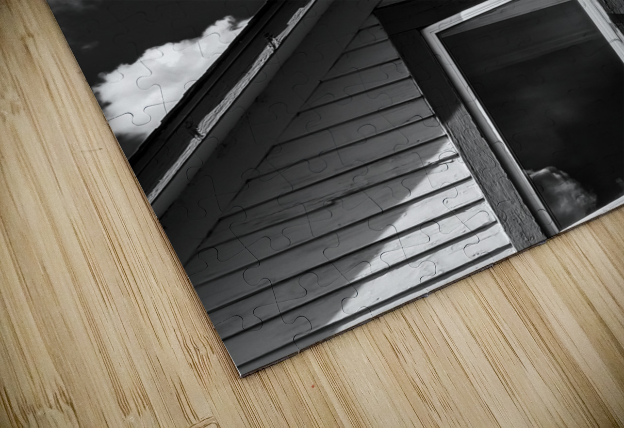 Black Bird on roof LNC PHOTOGRAPHY Puzzle